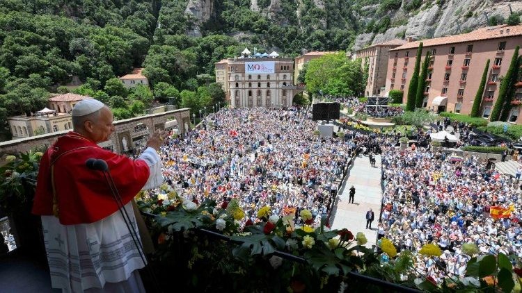Đức Lêô XIV tại Montserrat: Hãy nuôi dưỡng tình yêu để hận thù nhường chỗ cho hòa bình